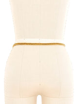 Chanel Quilted Charm Chain Belt Accessory arcadeshops.com