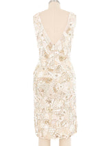 Gene Shelly Iridescent Sequin And Paillette Knit Dress Dress arcadeshops.com