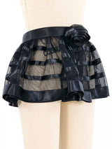 St John Tulle Rosette Peplum Belt Accessory arcadeshops.com