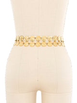 Double Goldtone Coin Belt Accessory arcadeshops.com