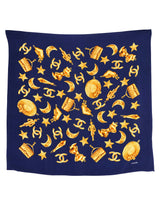 Chanel Charm Silk Scarf Accessory arcadeshops.com