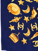 Chanel Charm Silk Scarf Accessory arcadeshops.com
