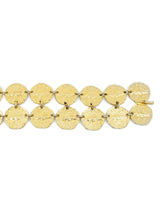 Double Goldtone Coin Belt Accessory arcadeshops.com