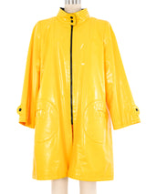 Pierre Cardin Space Age Vinyl Coat Jacket arcadeshops.com