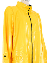 Pierre Cardin Space Age Vinyl Coat Jacket arcadeshops.com