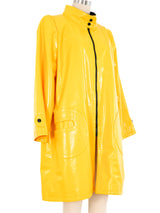 Pierre Cardin Space Age Vinyl Coat Jacket arcadeshops.com