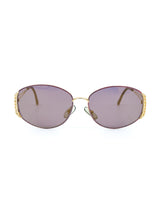 Christian Dior Goldtone Wire Frame Sunglasses Accessory arcadeshops.com