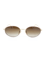 Christian Dior Skinny Oval Goldtone Sunglasses Accessory arcadeshops.com