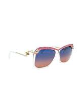 Cazal Model 260 Clear Geometric Sunglasses Accessory arcadeshops.com