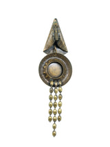 Artisan Brass Drop Earrings Accessory arcadeshops.com