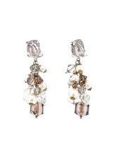 Multi Bead Fringe Earrings Accessory arcadeshops.com