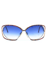 Christian Dior Tortoiseshell Butterfly Sunglasses Accessory arcadeshops.com