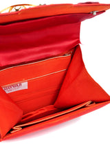 Red Satin Bracelet Handle Bag Accessory arcadeshops.com