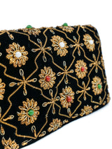 Velvet Zardozi Clutch Accessory arcadeshops.com