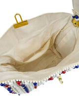 1960s Beaded Handbag And Belt Accessory arcadeshops.com