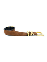 Escada Brown Suede Belt Accessory arcadeshops.com