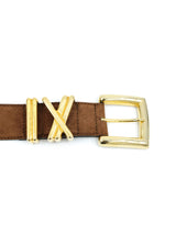 Escada Brown Suede Belt Accessory arcadeshops.com