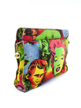 1991 Gianni Versace Pop Art Marilyn Monroe Clutch Accessory arcadeshops.com