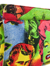 1991 Gianni Versace Pop Art Marilyn Monroe Clutch Accessory arcadeshops.com