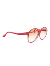 Charles Jourdan Red Framed Split Lens Sunglasses Accessory arcadeshops.com
