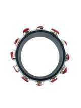 Black Coral Studded Bangle Accessory arcadeshops.com
