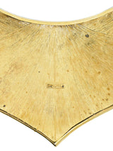 Monet Enameled Goldtone Collar Necklace Accessory arcadeshops.com