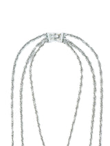 Trifari Multi Chain Beaded Chandelier Necklace Accessory arcadeshops.com