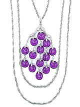 Trifari Multi Chain Beaded Chandelier Necklace Accessory arcadeshops.com