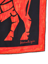 Pauline Trigere Taurus Silk Scarf Accessory arcadeshops.com