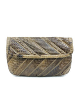 Patchwork Snakeskin Convertible Clutch Accessory arcadeshops.com