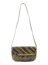Patchwork Snakeskin Convertible Clutch Accessory arcadeshops.com