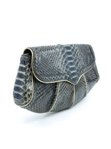 Roberto Cavalli Snakeskin Clutch Accessory arcadeshops.com