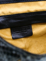Roberto Cavalli Snakeskin Clutch Accessory arcadeshops.com
