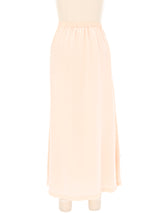 Blush Embellished Silk Midi Skirt Bottom arcadeshops.com