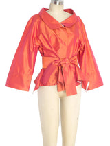 Armani Architectural Silk Jacket Jacket arcadeshops.com