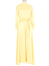 1960s Leo Narducci Candlelight Belted Jumpsuit Jumpsuit arcadeshops.com
