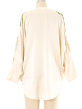 Sequin Embellished Batwing Top Top arcadeshops.com