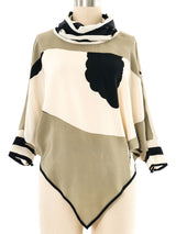 Michaele Vollbracht Greyhound Silk Scarf Top Top arcadeshops.com