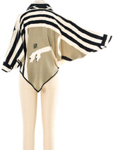 Michaele Vollbracht Greyhound Silk Scarf Top Top arcadeshops.com