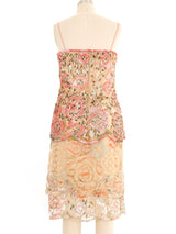2000s Valentino Sequined Slip Dress Dress arcadeshops.com