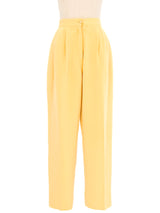 Lillie Rubin Sequin Embellished Butter Yellow Four Piece Suit Suit arcadeshops.com