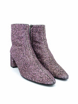 Saint Laurent Lou 50 Glitter Boots, 37.5 Accessory arcadeshops.com