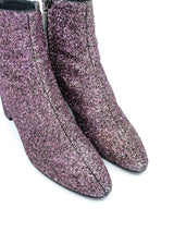 Saint Laurent Lou 50 Glitter Boots, 37.5 Accessory arcadeshops.com