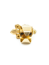 Pauline Trigere Goldtone Bird Ring Accessory arcadeshops.com