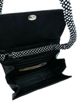Kenneth Jay Lane For Rosenfeld Rhinestone Strap Evening Bag Accessory arcadeshops.com