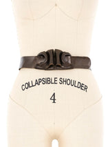 Anne Klein Gathered Leather Belt Accessory arcadeshops.com