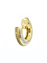 Rope Chain Hoop Earrings Accessory arcadeshops.com