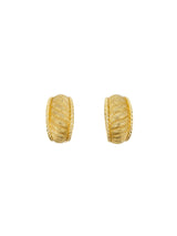 Christian Dior Goldtone Rope Earrings Accessory arcadeshops.com