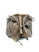 Carlos Falchi Taupe Python Buffalo Bag Accessory arcadeshops.com