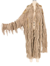Lainey Fringed Knit Duster Jacket arcadeshops.com